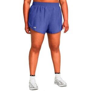 Under Armour Fly By 2.0 Running Shorts Womens Size 1X Plus Black Lined